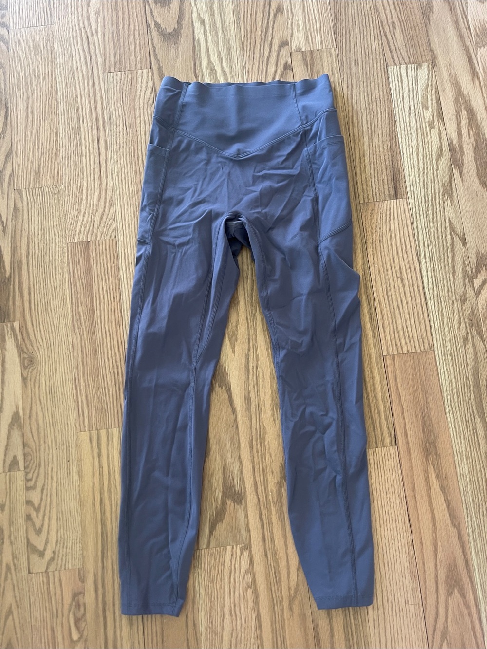 HALARA High-Waist Leggings - Slate Blue